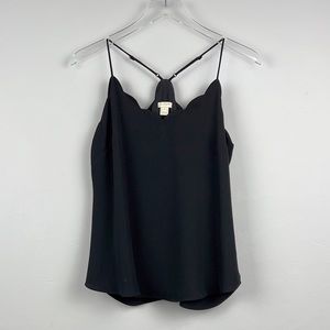 J Crew Scalloped Cami Top